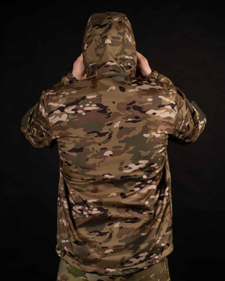 Тактична куртка SoftShell Шторм - мультикам Тактична куртка SoftShell Шторм - мультикам